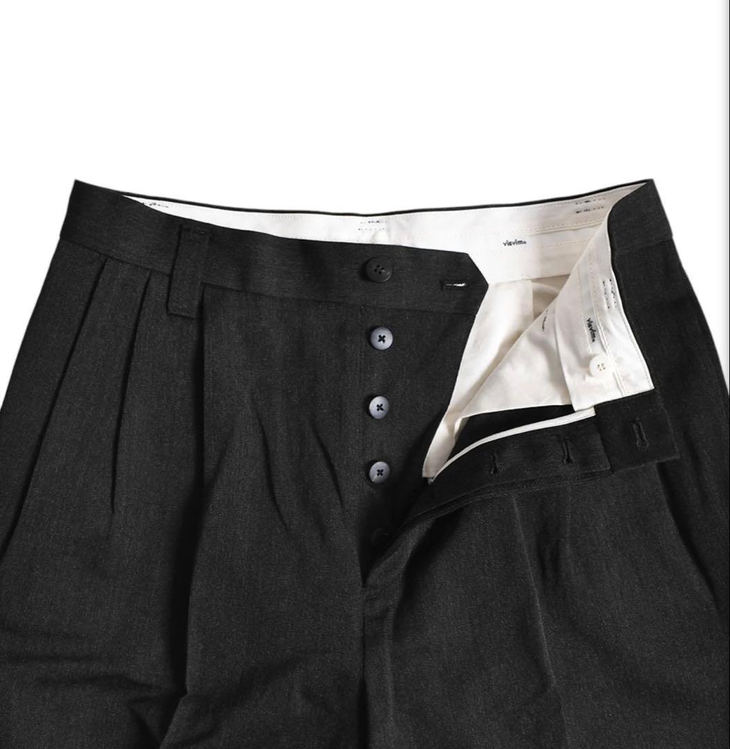 新品未使用VISVIM RUSSO PANTS BLACK 3 パンツ