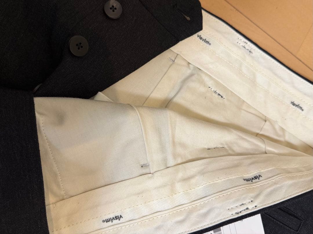 新品未使用VISVIM RUSSO PANTS BLACK 3 パンツ