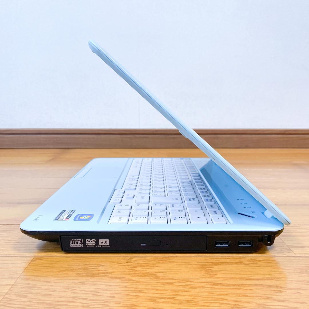 希少エアリーブルー✨Core i5 SSD256 メモリ8 NECノートパソコン