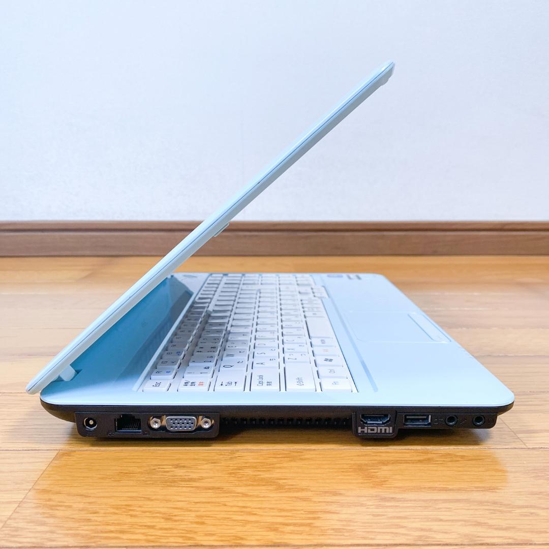 希少エアリーブルー✨Core i5 SSD256 メモリ8 NECノートパソコン