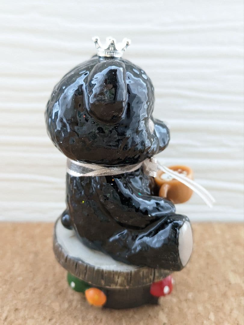 【Milky】ブラックスピネルのくまちゃん形オルゴナイト☆他２点