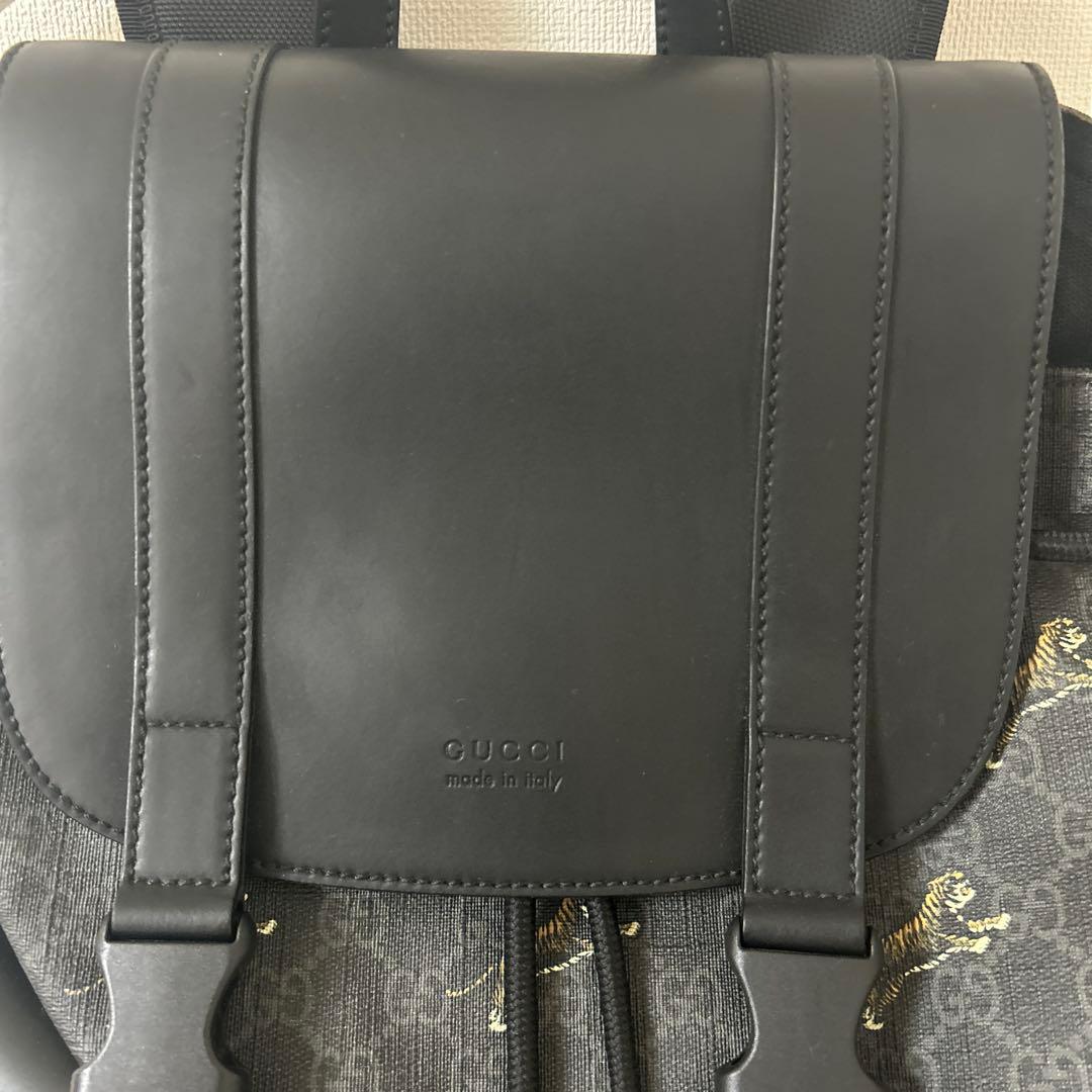 u*9様 GUCCI GGスプリーム フライングタイガー バックパック
