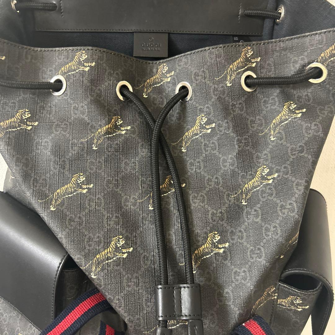 u*9様 GUCCI GGスプリーム フライングタイガー バックパック