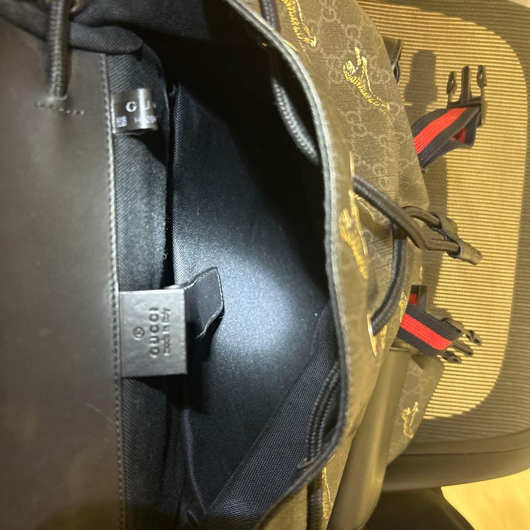 u*9様 GUCCI GGスプリーム フライングタイガー バックパック