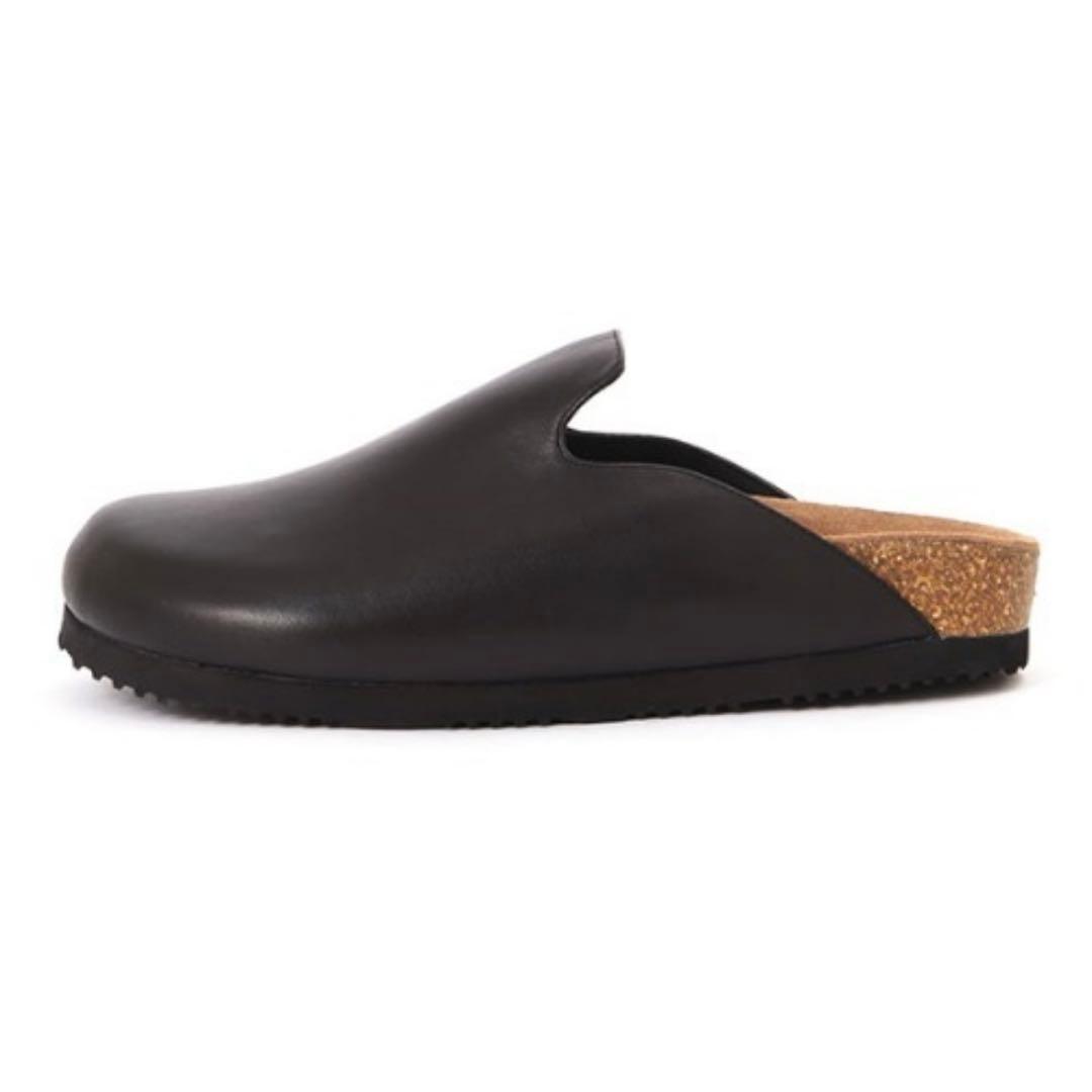 piii【未使用】ETRE TOKYO スムースレザークロッグシューズ