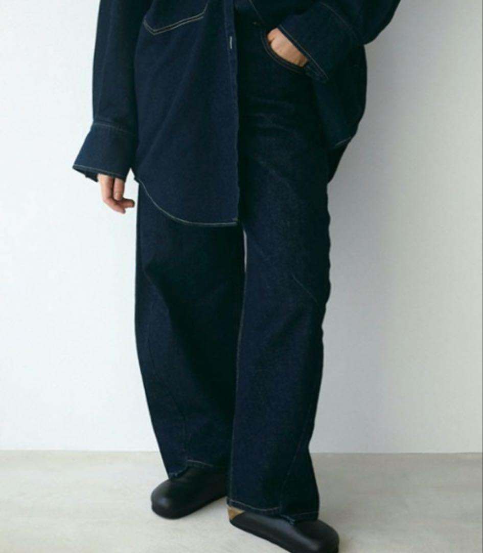 piii【未使用】ETRE TOKYO スムースレザークロッグシューズ