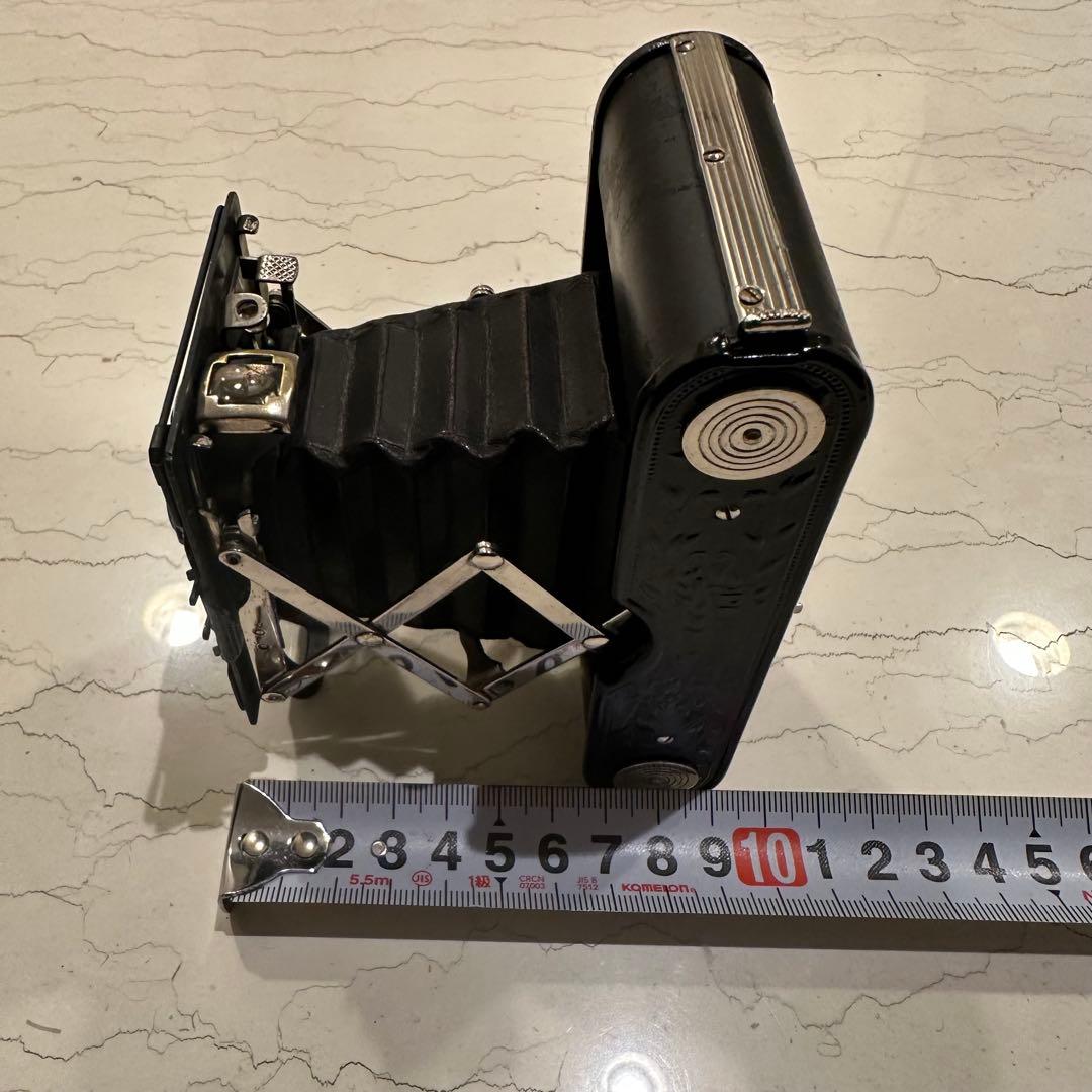 【希少・美品】Pearlette 折りたたみ式カメラ｜オリジナル革ケース付き