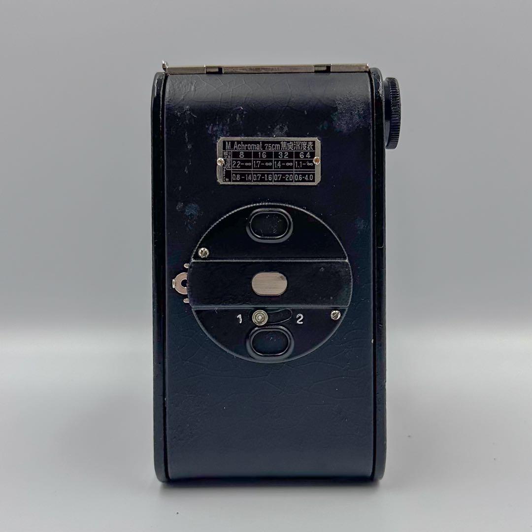 【希少・美品】Pearlette 折りたたみ式カメラ｜オリジナル革ケース付き