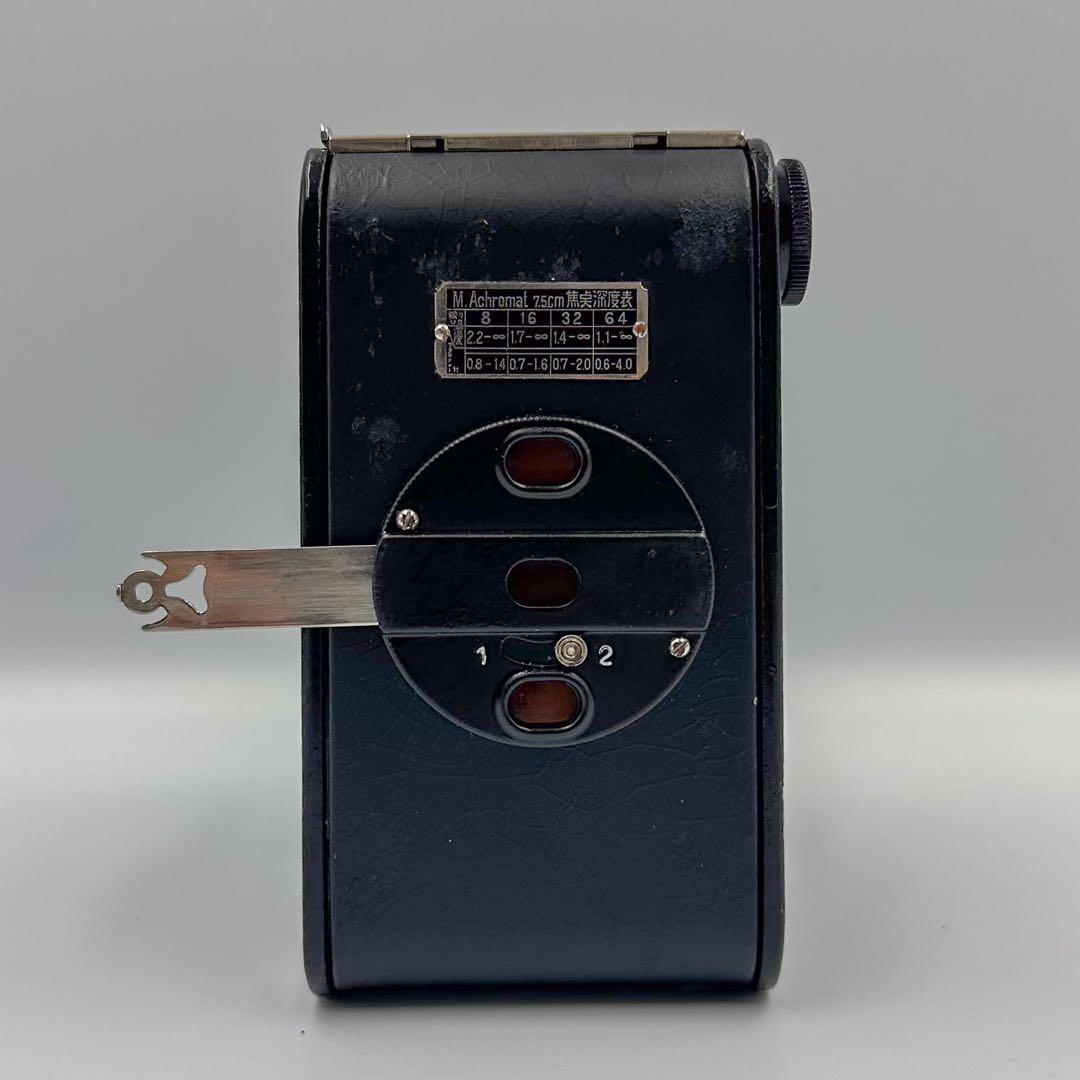 【希少・美品】Pearlette 折りたたみ式カメラ｜オリジナル革ケース付き