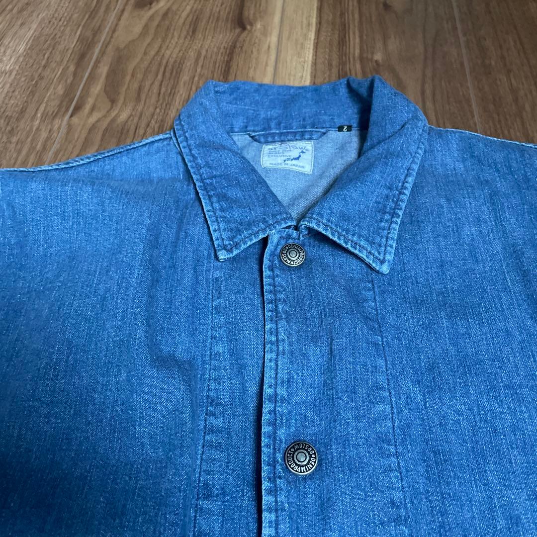 orslow デニムコーチジャケット サイズ2 (L相当) beams別注