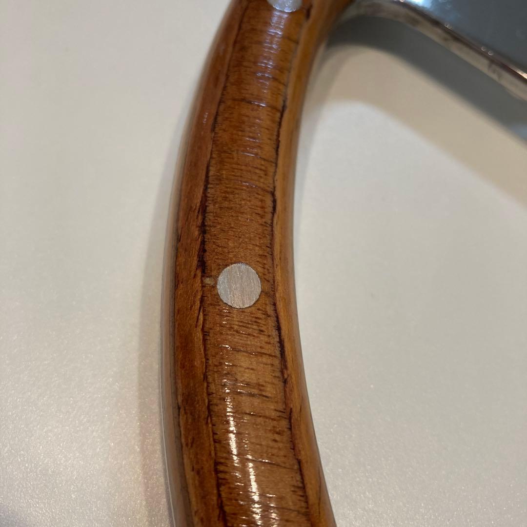 モトリタ　ウッドステアリング　１４インチ