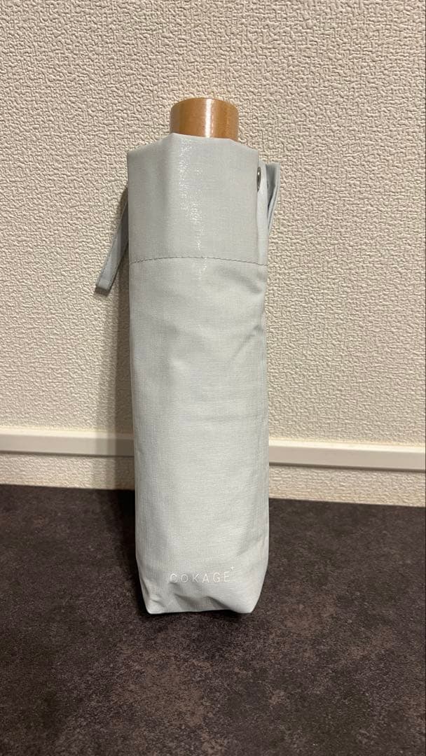 COKAGE+ 3つ折り 折りたたみ日傘 スノーグレー(限定カラー)