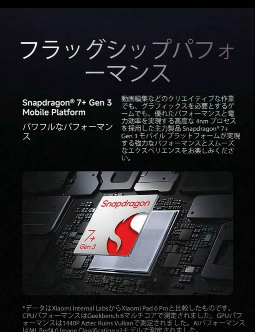 Xiaomi Xiaomi Pad 7 グローバル版 8GB+256GB グレー