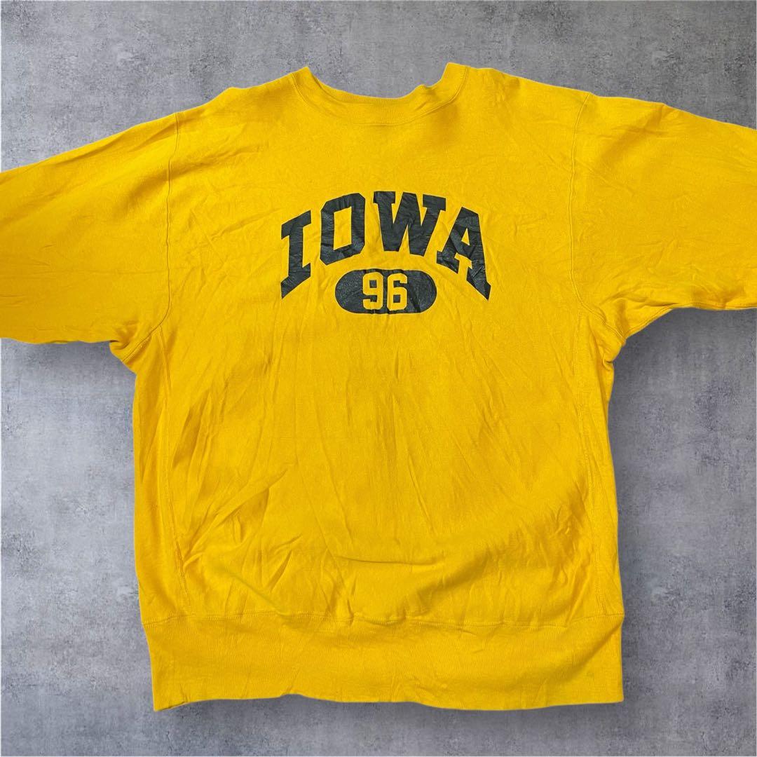 クリロナ様【f2450】80sチャンピオンリバースウィーブUSA製IOWAXXL