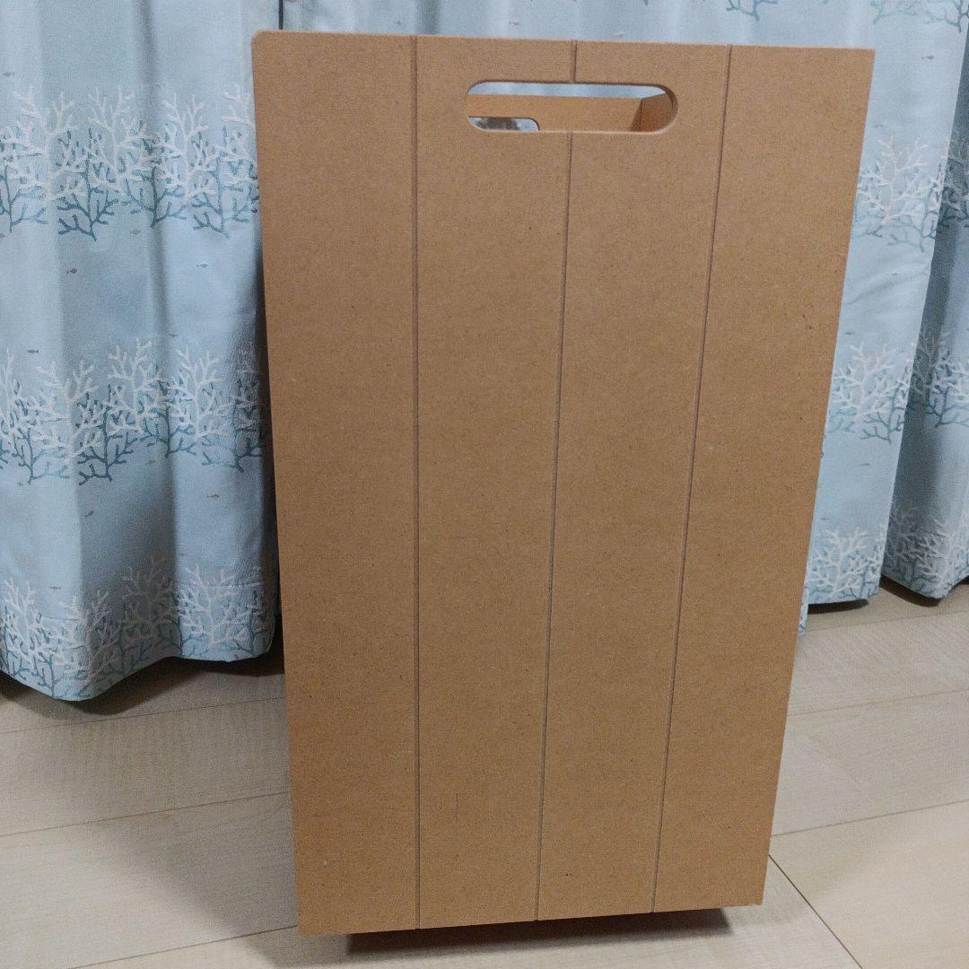 [美品]　隠せるリビング整理ワゴン