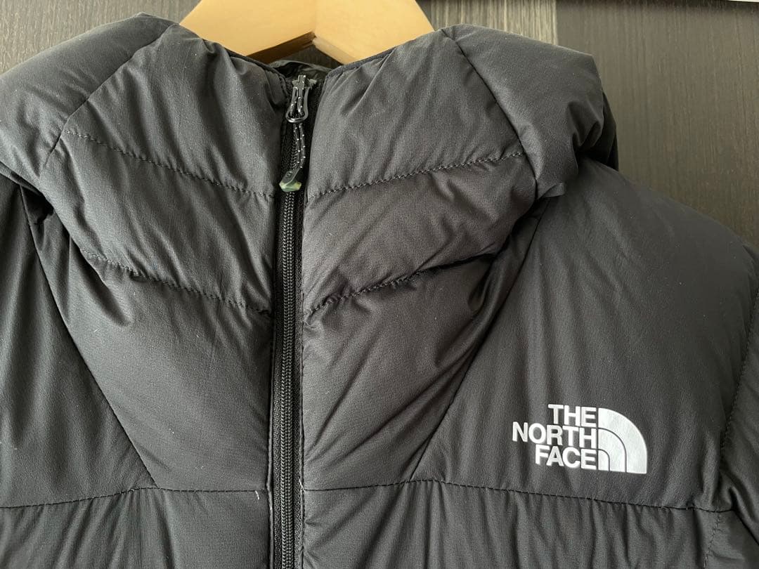 THE NORTH FACE サンダーフーディーLサイズブラックダウン