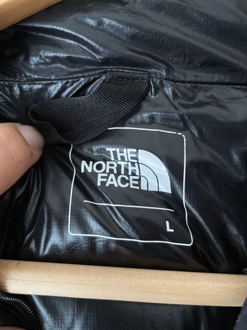 THE NORTH FACE サンダーフーディーLサイズブラックダウン