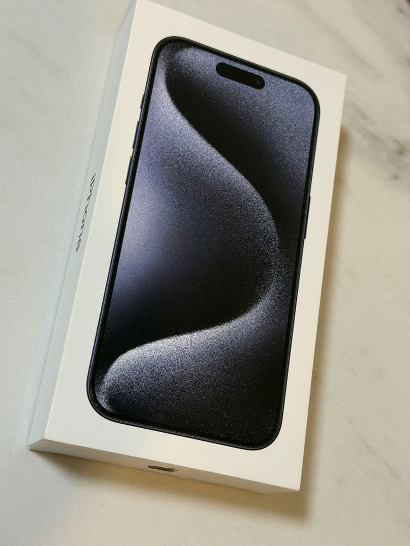 Apple iPhone 15Proブルーチタニウム512GB