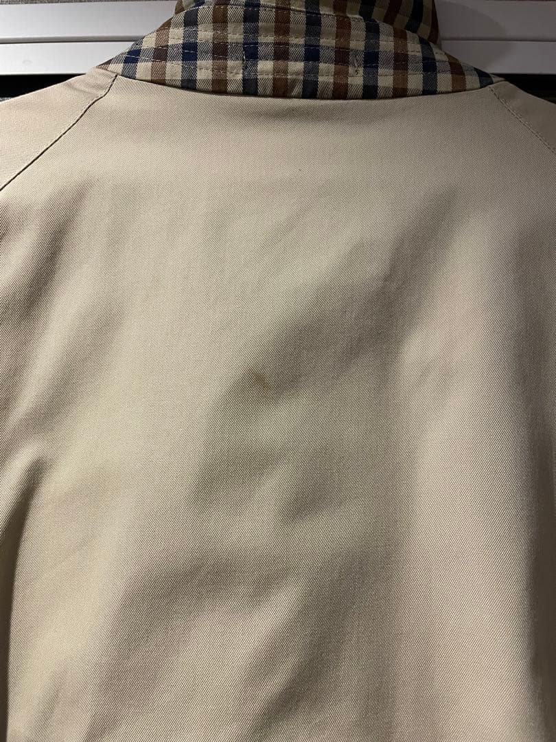 実寸XL 80s Aquascutum Club check Balmacan