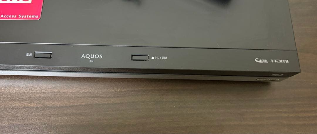 SHARP ブルーレイディスクレコーダー　BD-UT1100 AQUOS