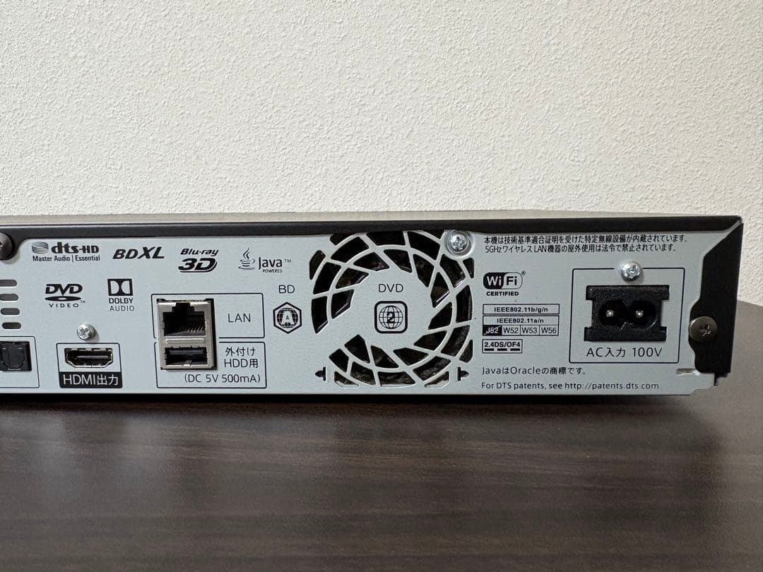 SHARP ブルーレイディスクレコーダー　BD-UT1100 AQUOS