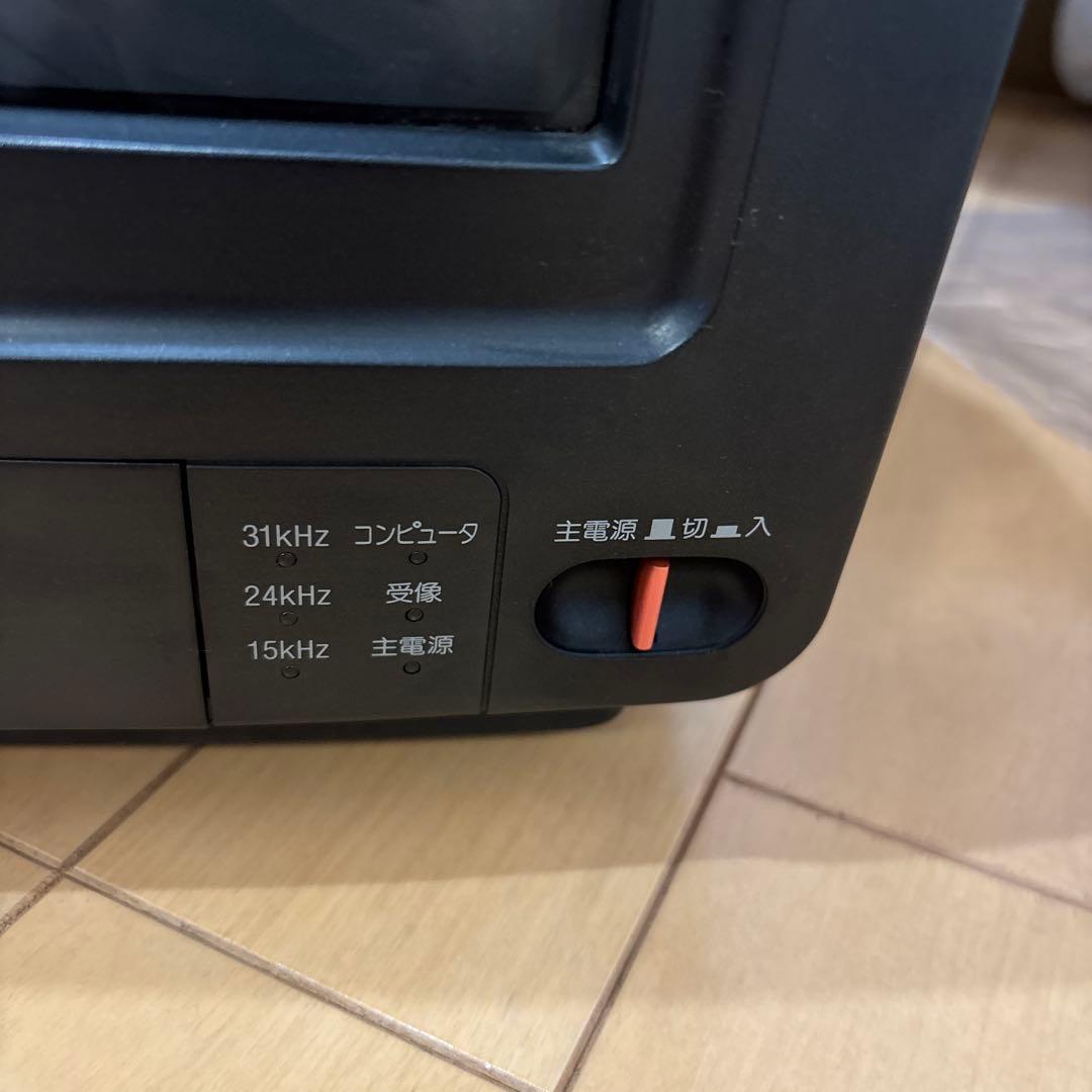 SHARP CZ-601D ブラック ディスプレイモニター