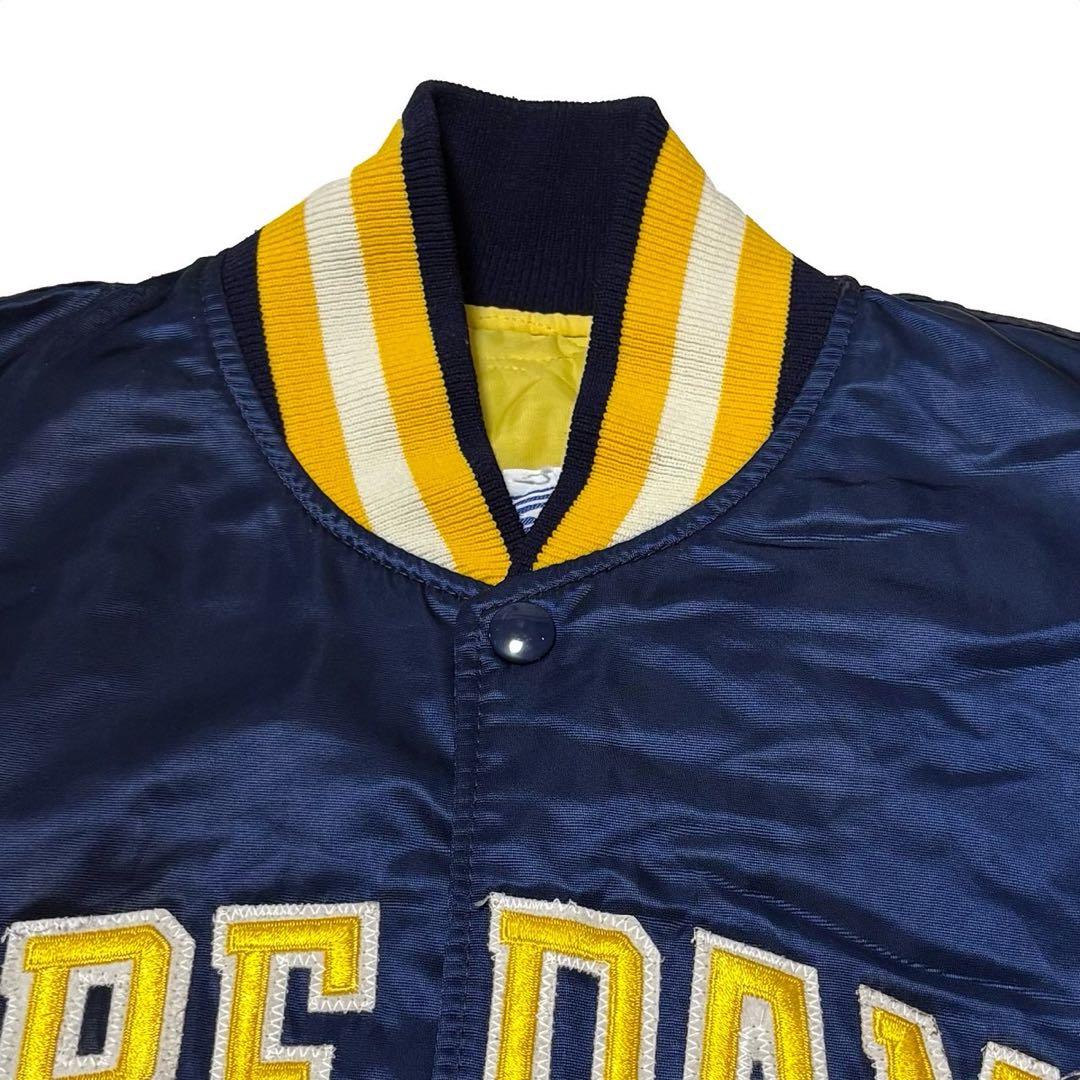 USA製　90s STARTER スターター　ノートルダム　スタジャン