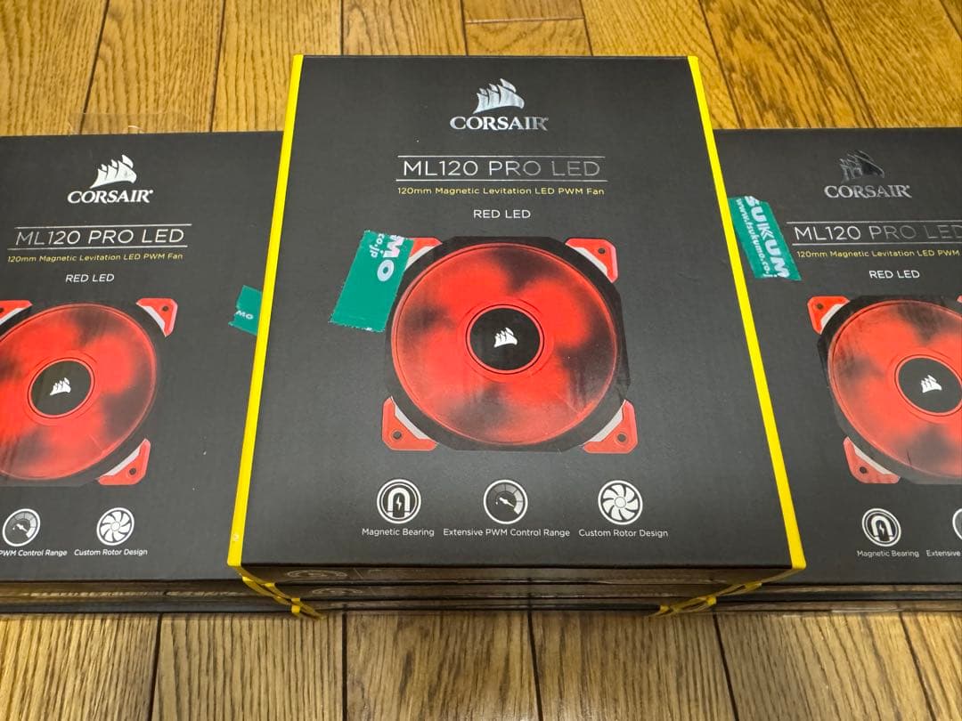 【新品未使用】CORSAIR ML120 PRO LED 8個セット