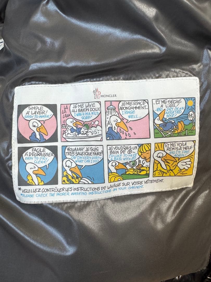 MONCLER MAYA モンクレール マヤ ブラック サイズ0 ハンガー付