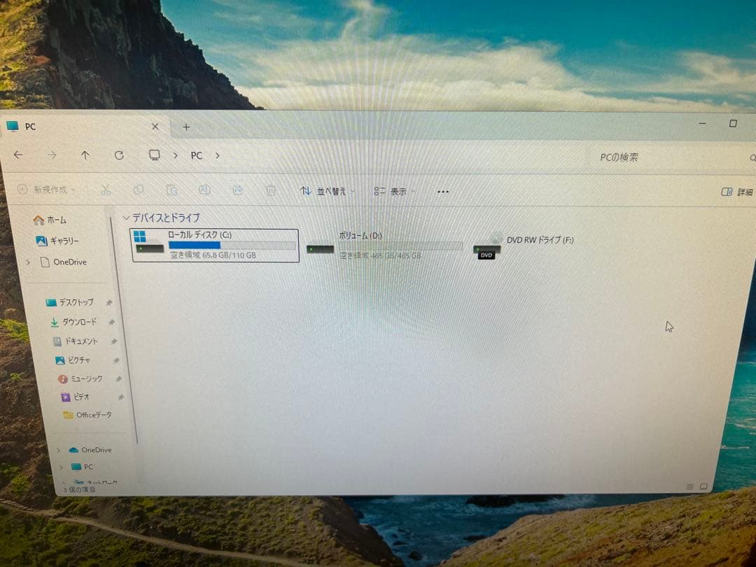 Windowsデスクトップ Dell i3 8GB SSD120GB+500GB office Wi-Fi