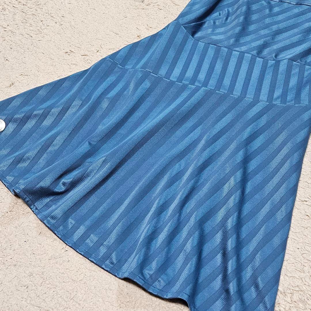 タグ付未使用☆ランバンスポール　切替デザインノースリーブワンピース　ゴルフウェア