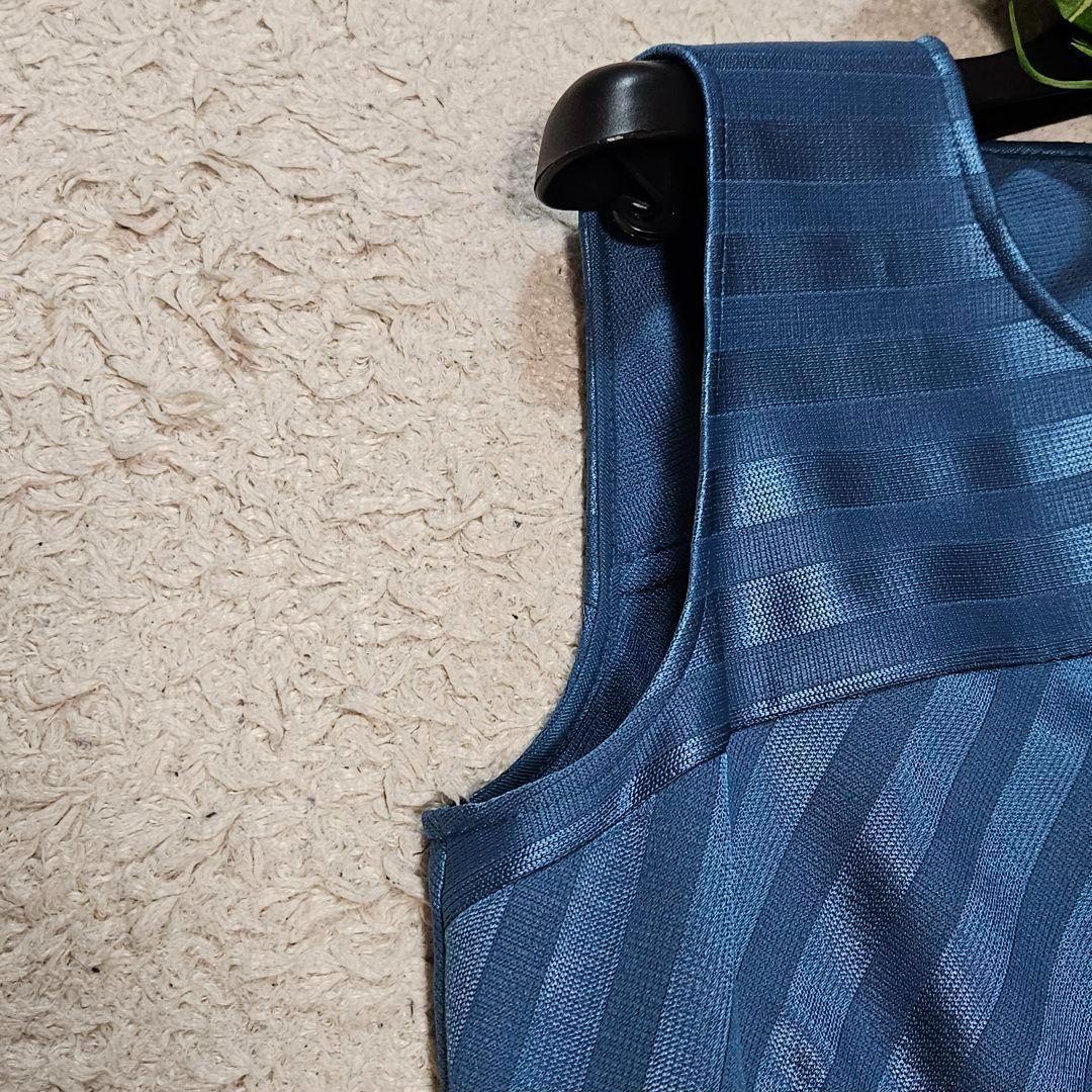 タグ付未使用☆ランバンスポール　切替デザインノースリーブワンピース　ゴルフウェア