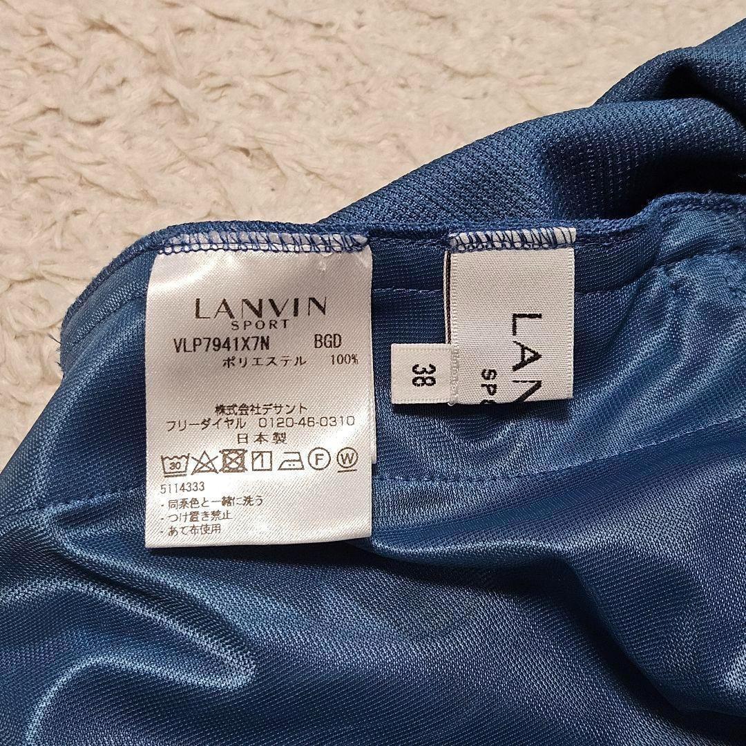 タグ付未使用☆ランバンスポール　切替デザインノースリーブワンピース　ゴルフウェア