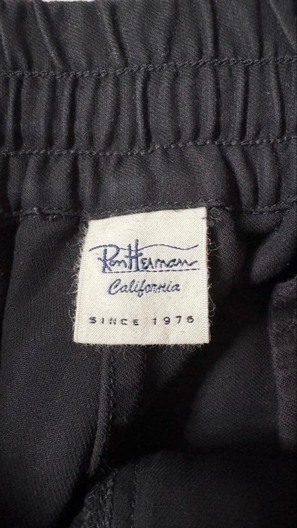 【新品・完売品】Ron Herman ロンハーマン スラックス ブラック