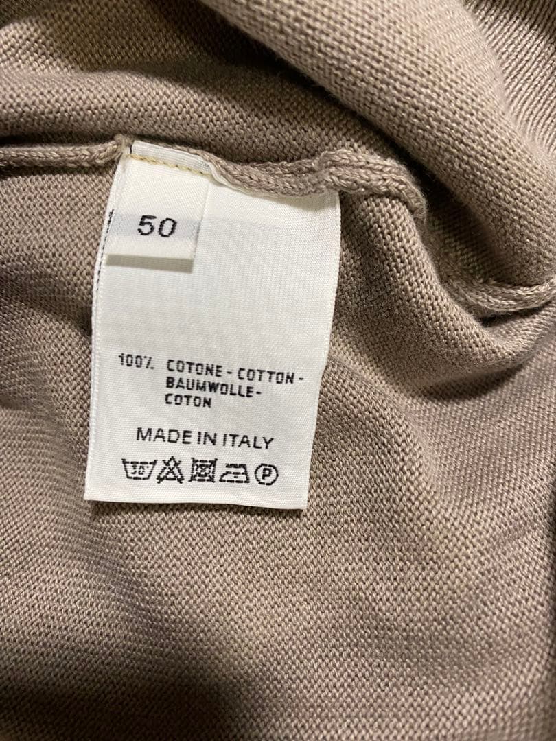 Cruciani クルチアーニ コットン ハイゲージ ニット クルーネック 50