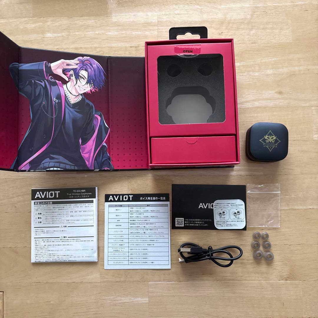 にじさんじ VOLTACTION 渡会雲雀 AVIOT ワイヤレスイヤホン