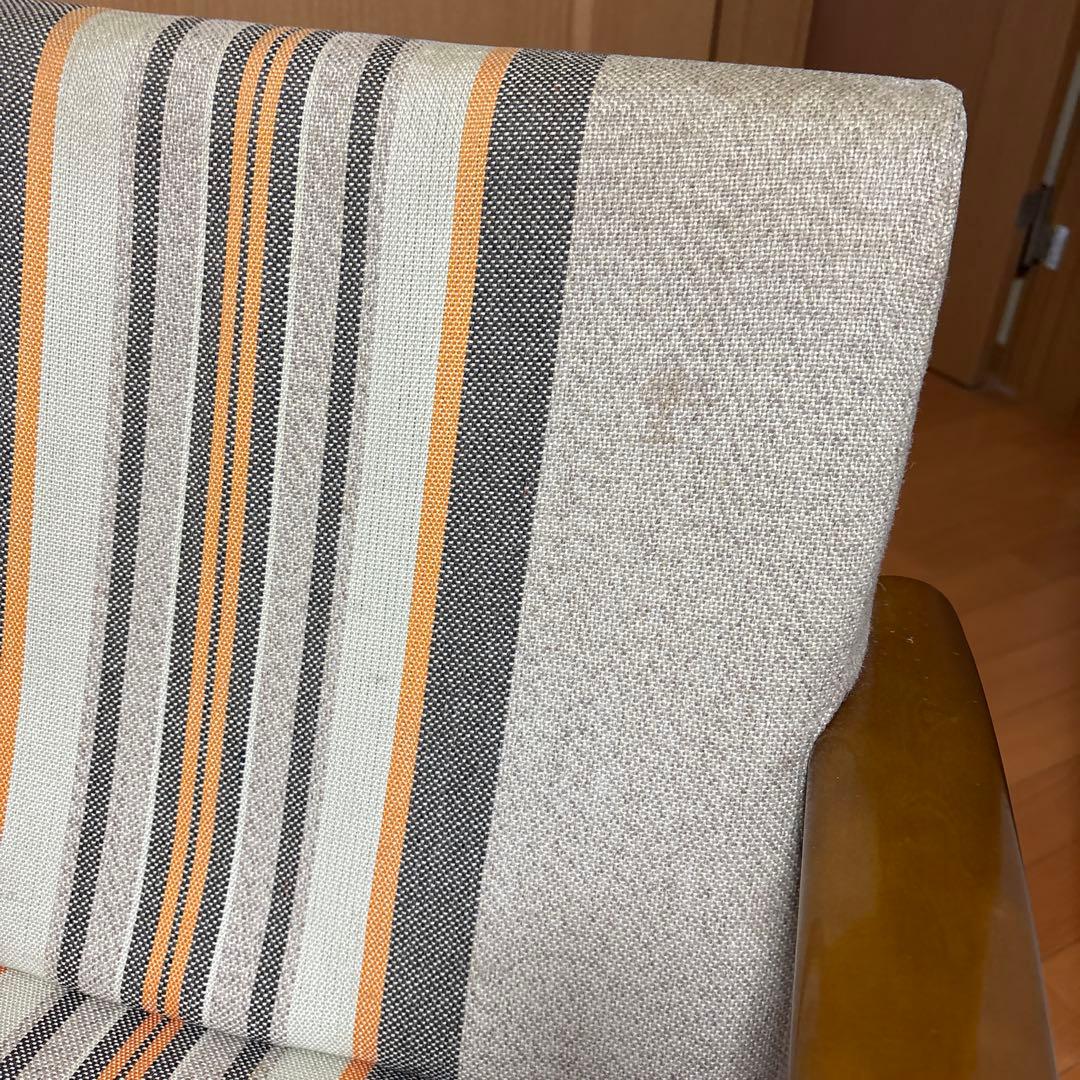 ジャンク品 カリモク1人掛けソファ