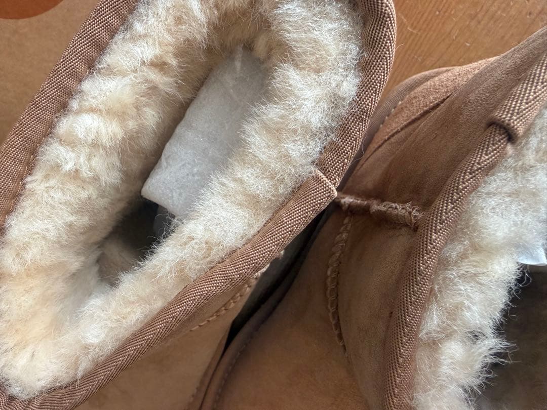 UGG EXPRESS ムートンブーツ チェスナット 7 24cm