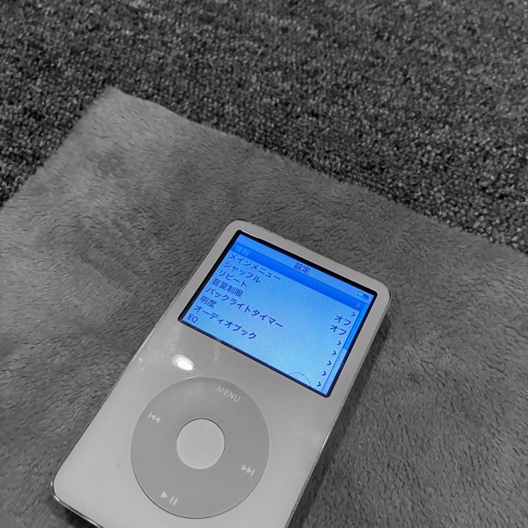 iPod classic 5.5th 80GB シルバー