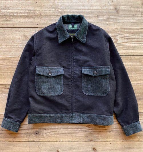 BROWN by 2-tacs インディゴ バトル ジャケット M