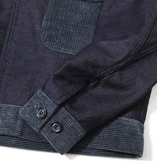 BROWN by 2-tacs インディゴ バトル ジャケット M