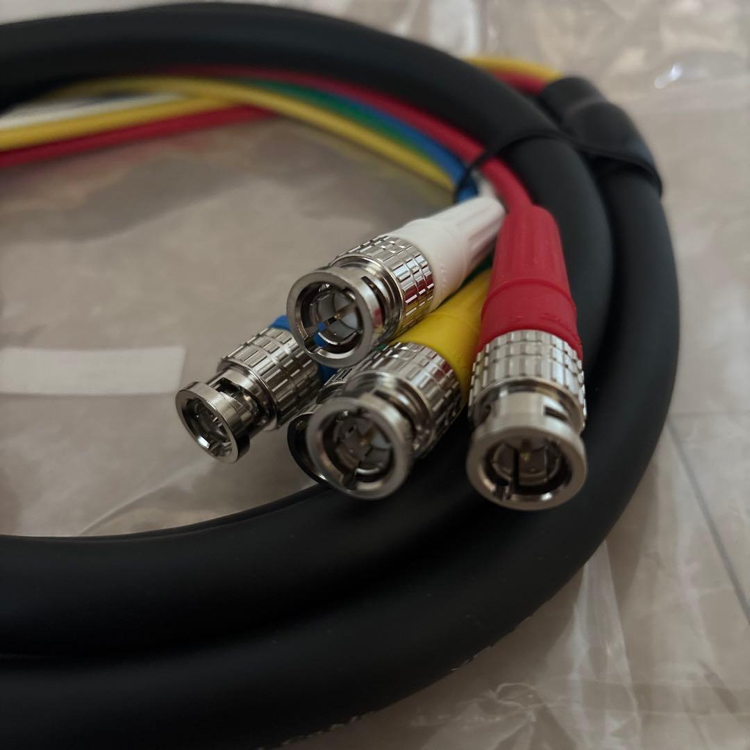 CANARE 5VS02-3C 2m BNCマルチケーブル　　3本set