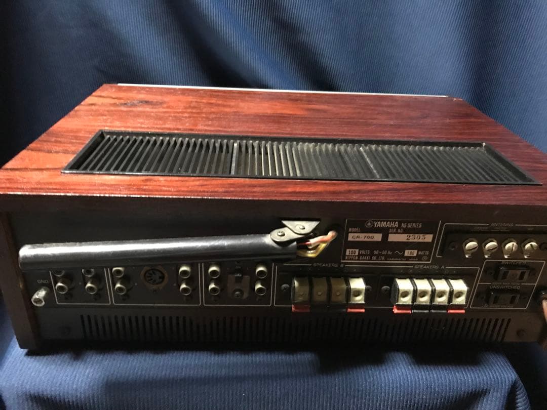 YAMAHA CR-700 ステレオレシーバー　通電確認　ジャンク