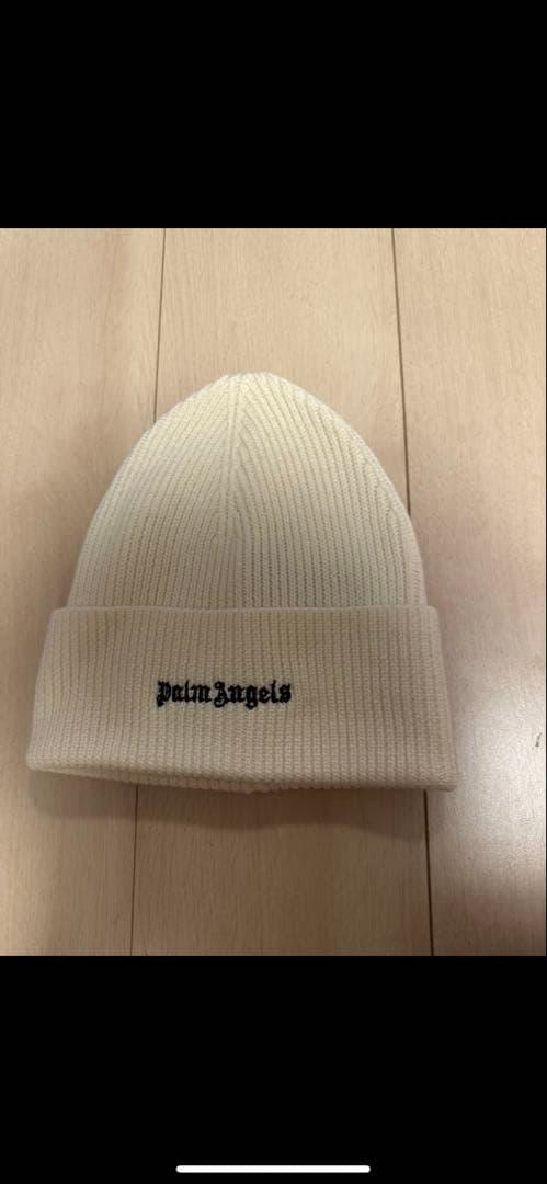 【限定値下げ！】 palm angels ビーニー　ホワイト