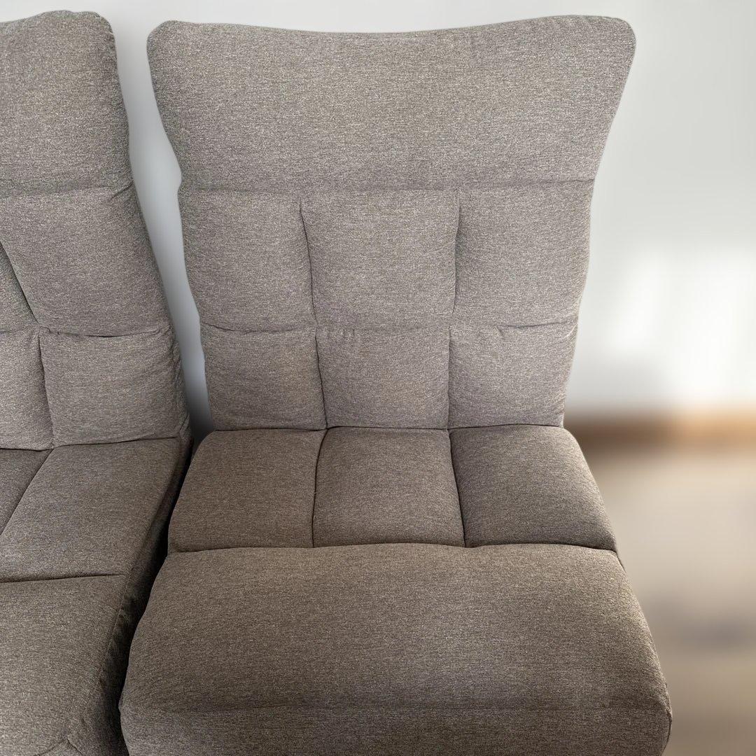 ニトリ つながるハイバック座椅子　2個セット