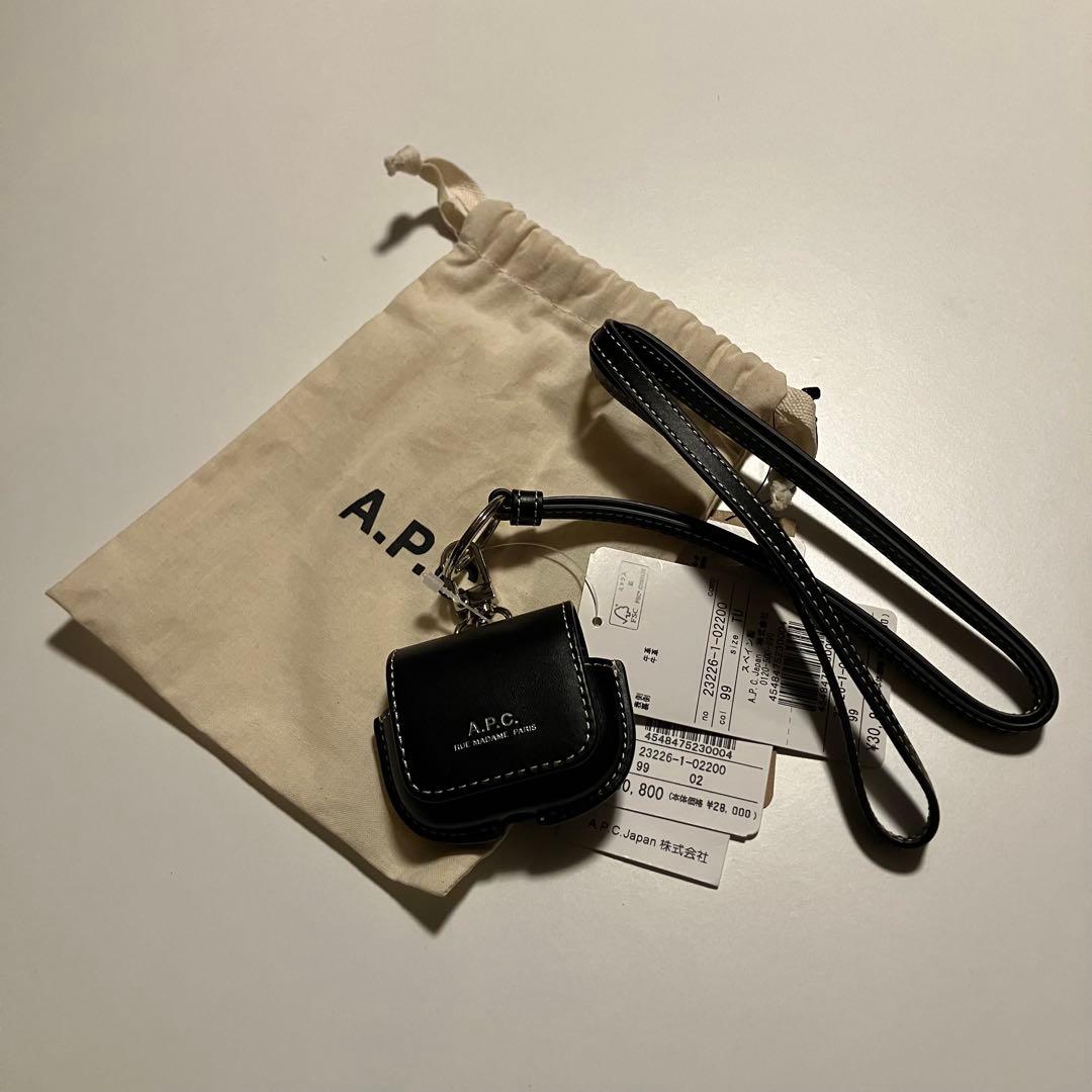 A.P.C. AirPods Case black エアポッズ ケース