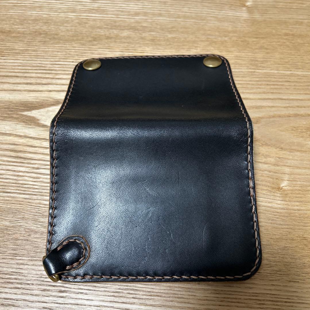 OOLJEE leather ヒリー　ミドルトラッカーウォレット
