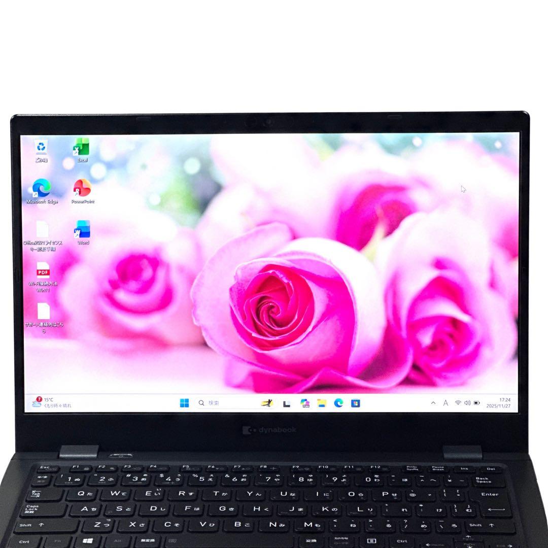 第11世代【i5美品！G83/HS★16GB】13インチ ノートパソコン 605