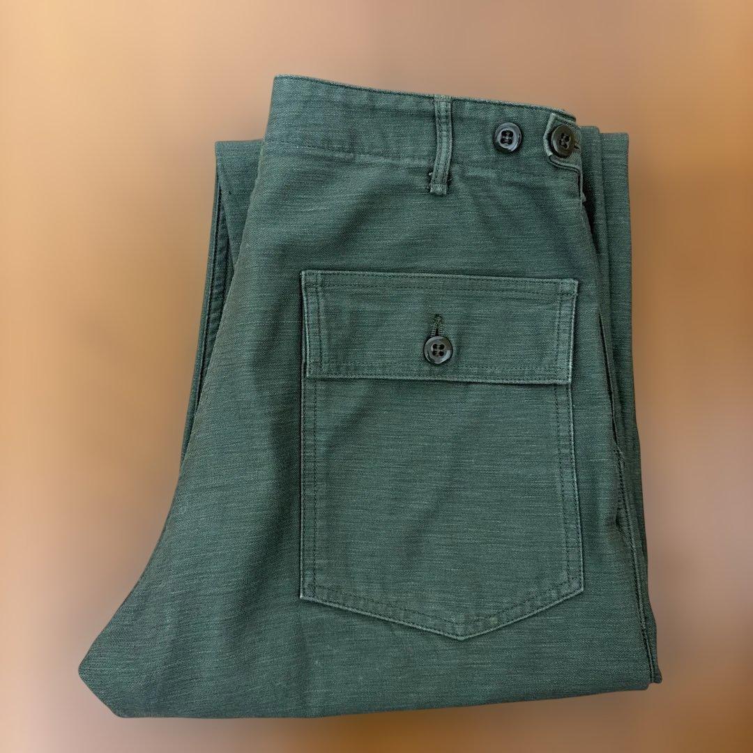 田中 【orSlow オアスロウ】ミリタリーパンツ