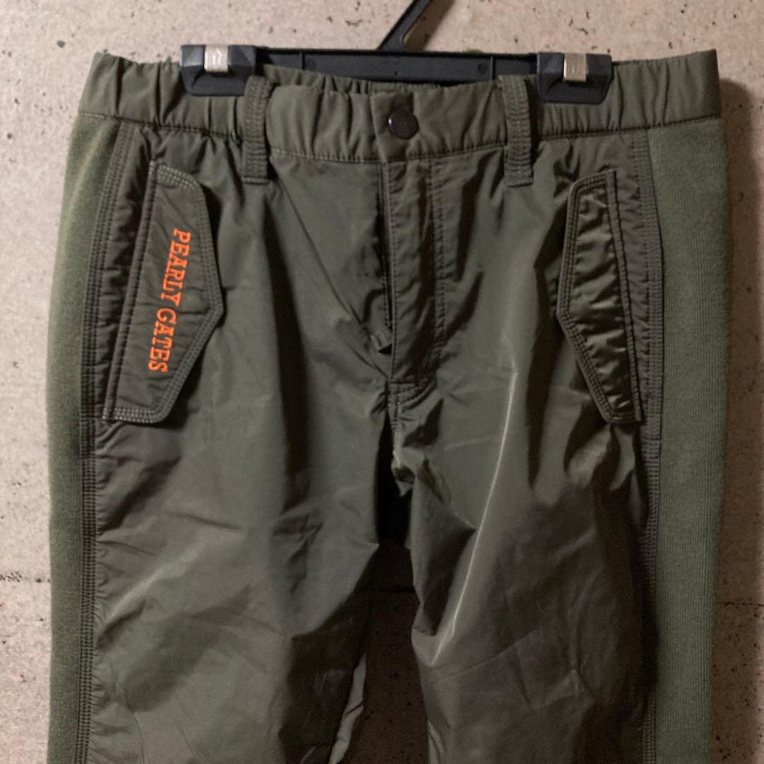 PEARLY GATES ウォームパンツ オリーブ 3
